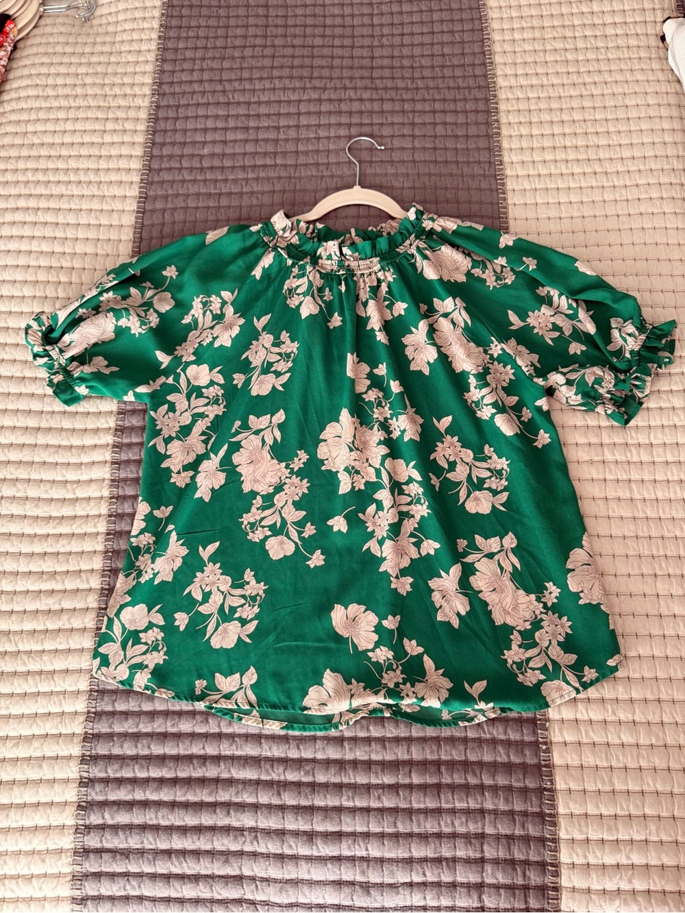 Sienna Sky Green Floral Blouse